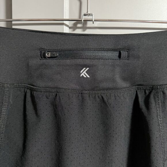 Kyodan Mini Tennis Golf Performance Polyester Skort Black Activewear Medium - Picture 4 of 5